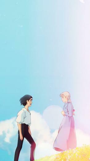 Studio Ghibli Howl S Moving Castle Phone Wallpaper