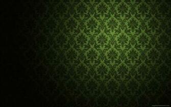 Green Patterns Deviantart Damask Wallpaper