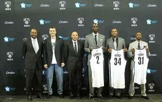 Nets Introduce Garnett Pierce And Terry Brooklyn