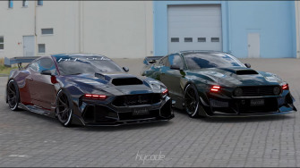 Ford Mustang Shelby Gt500 Meets Its Digital Competition A