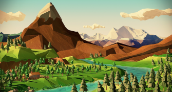 Polygon Art Wallpaper