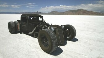 Bonneville Rat Rod Wallpaper