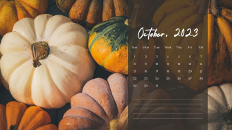 And Customizable October Templates