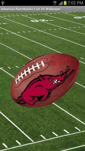 Bigger Arkansas Razorbacks Wallpaper For Android Screenshot