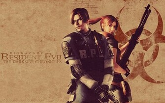 Leon S Kennedy And Claire Redfield By Mercscilla