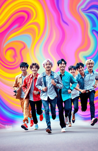 Bts Run Wallpaper