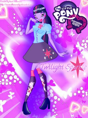 My Little Pony Equestria Girls Twilight Sparkle By Ravenvillanuevat2p
