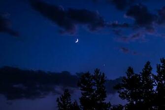 Moon At Night Wallpaper HD