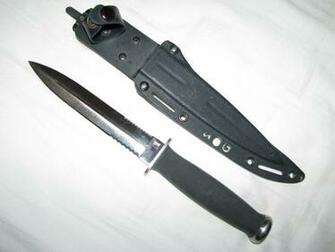 Dagger Kydex Sheath Spear Point Blade Square Sog Logo Seki Japan Made