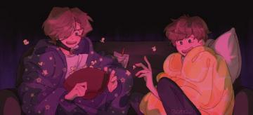 Beeduo Have A Scary Movie Night R Tubbo