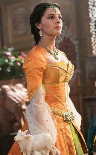 Aladdin Image Show Vibrant New Look At Naomi Scott As Jasmine