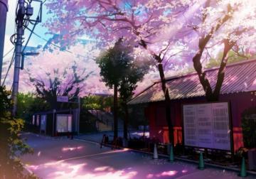 Building Cherry Blossoms Mogumo Nobody Original Scenic Shade