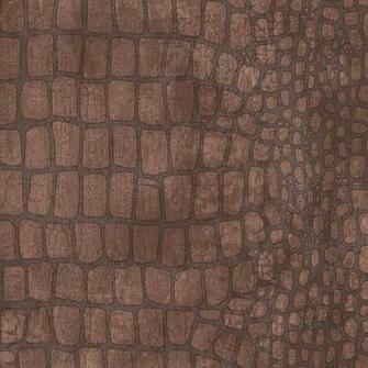 Alligator Skin Pattern Wallpaper Brown Traditional By