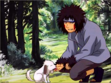 Shippuden Akamaru Kiba Inuzuka Wallpaper