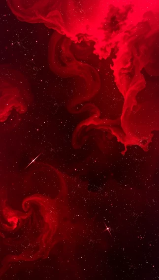 Red Space Wallpaper