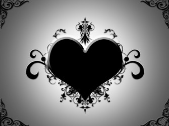 Black Heart Wallpaper