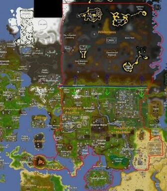 Old School Runescape World Map For
