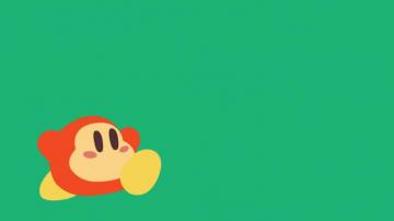 Waddle Dee Minimalist Wallpaper By Optimiskit