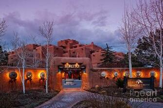 At Loretto Twilight Santa Fe New Mexico Photograph HD Wallpaper