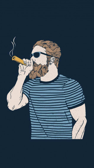 Blunts And Weed Drawings Wallpaper