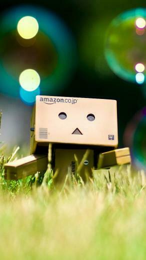 Lg G4 HD Danbo And Bubble Wallpaper
