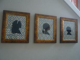 With David Hicks Hexagon Wallpaper Idea From Splendidwillow