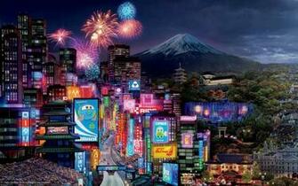 Wallpaper Cars Tokio Drift Walt Disney Pixar