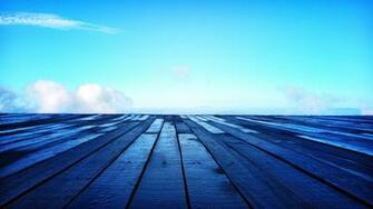 Blue Wood Wallpaper Panels