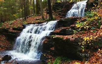 Windows Bing Themes Mountains Waterfalls Widescreen HD Wallpaper