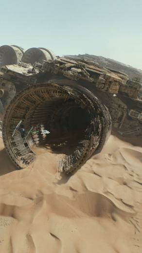 Tie Fighter Vs Millennium Falcon iPhone Plus Wallpaper