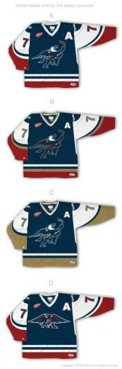 Grand Rapids Griffins Jerseys Image