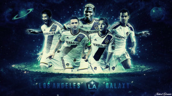 La Galaxy Wallpaper By Burstingdesigns