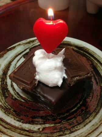 Chocolate Cake Second Dessert Confectionery Plate Bolo De