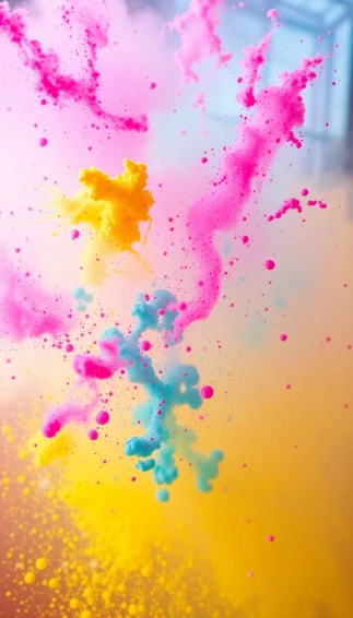 Color Powder Wallpaper