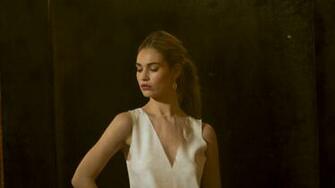 Lily James Wallpaper Photos Pics