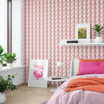 Removable Wallpaper Preppy Monkey Trendy Wall Decor For Teen
