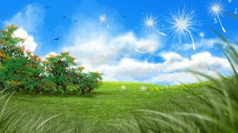 Large Spring Desktop Background HD Wallpaper