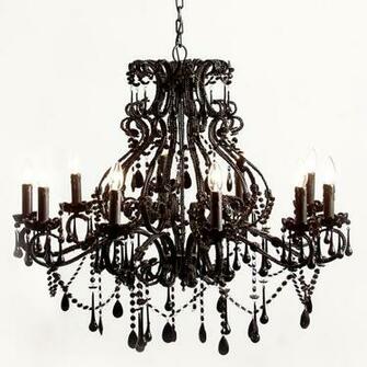 Sassy Boo Black Chandelier Image By The French Bedroom Company