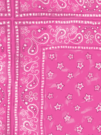 Barbie Bandana Check Wallpaper By Pink