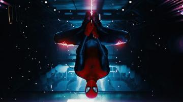 Spider Man Miles Morales Hanging Upside Down HD 4k Wallpaper