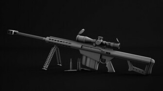 Barrett Cal Sniper Rifle By Bewsii