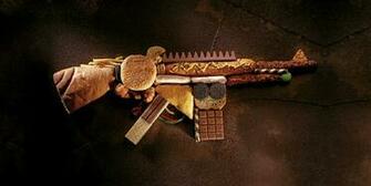 Junk Food Assault Rifle Wallpaper