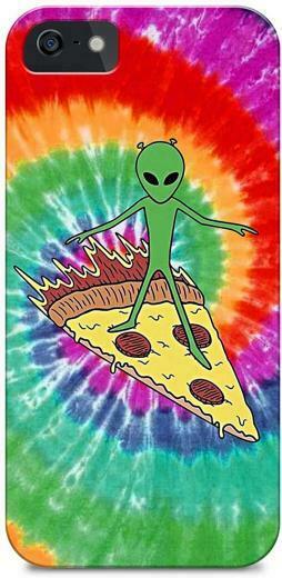Amazon iPhone 5c Tpu Plastic Case Alien Pizza