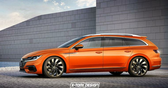 It S Official A Vw Arteon Shooting Brake Is Happening And Might