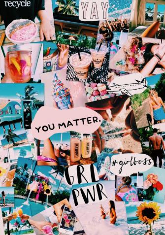 Collage Aesthetic Wallpaper