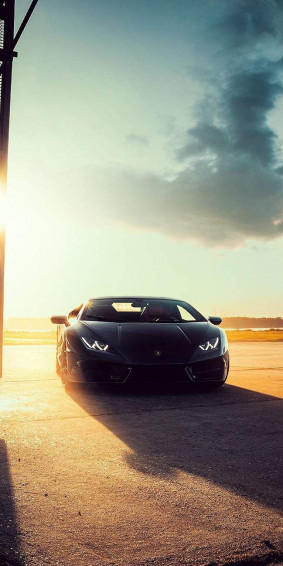 Black Lamborghini Huracan iPhone Wallpaper Check More At S