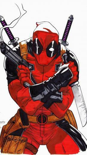 Deadpool iPhone Wallpaper HD Image