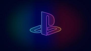 Neon Playstation Wallpaper X