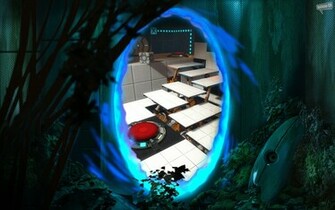Portal Wallpaper Stock Photos