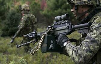 Canadian Army Soldiers Weapons Wallpaper Photos Pictures